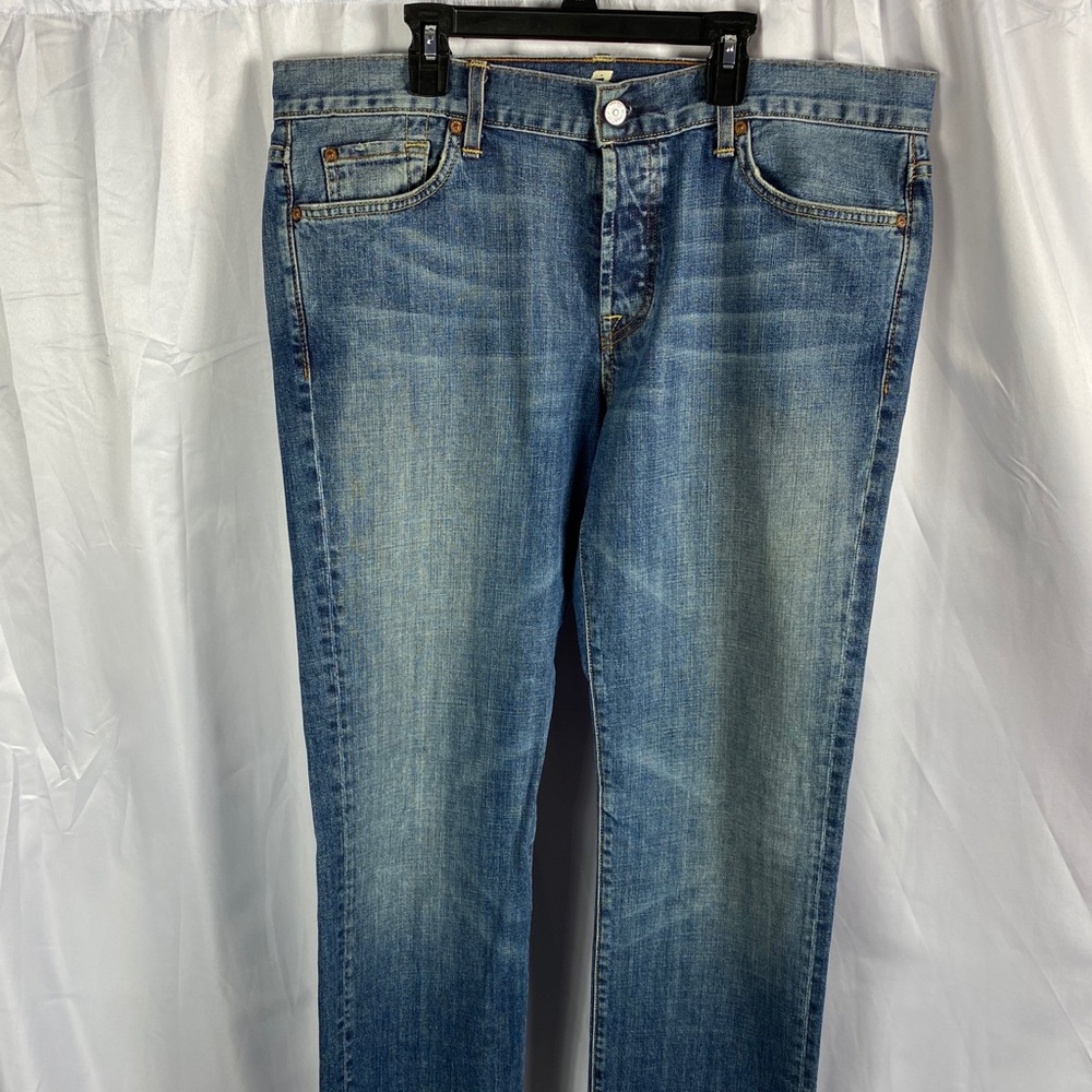7 for all mankind 36x33 button fly jeans